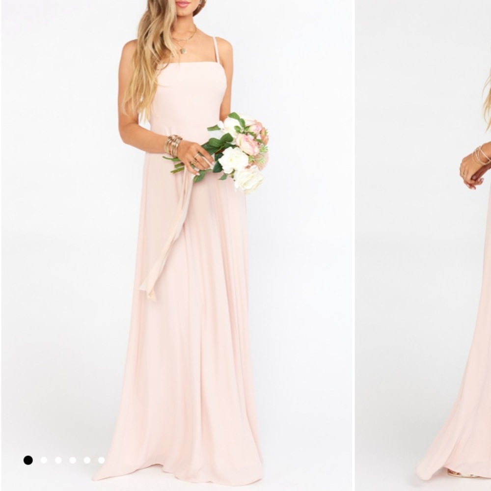 Lauren tie maxi dress